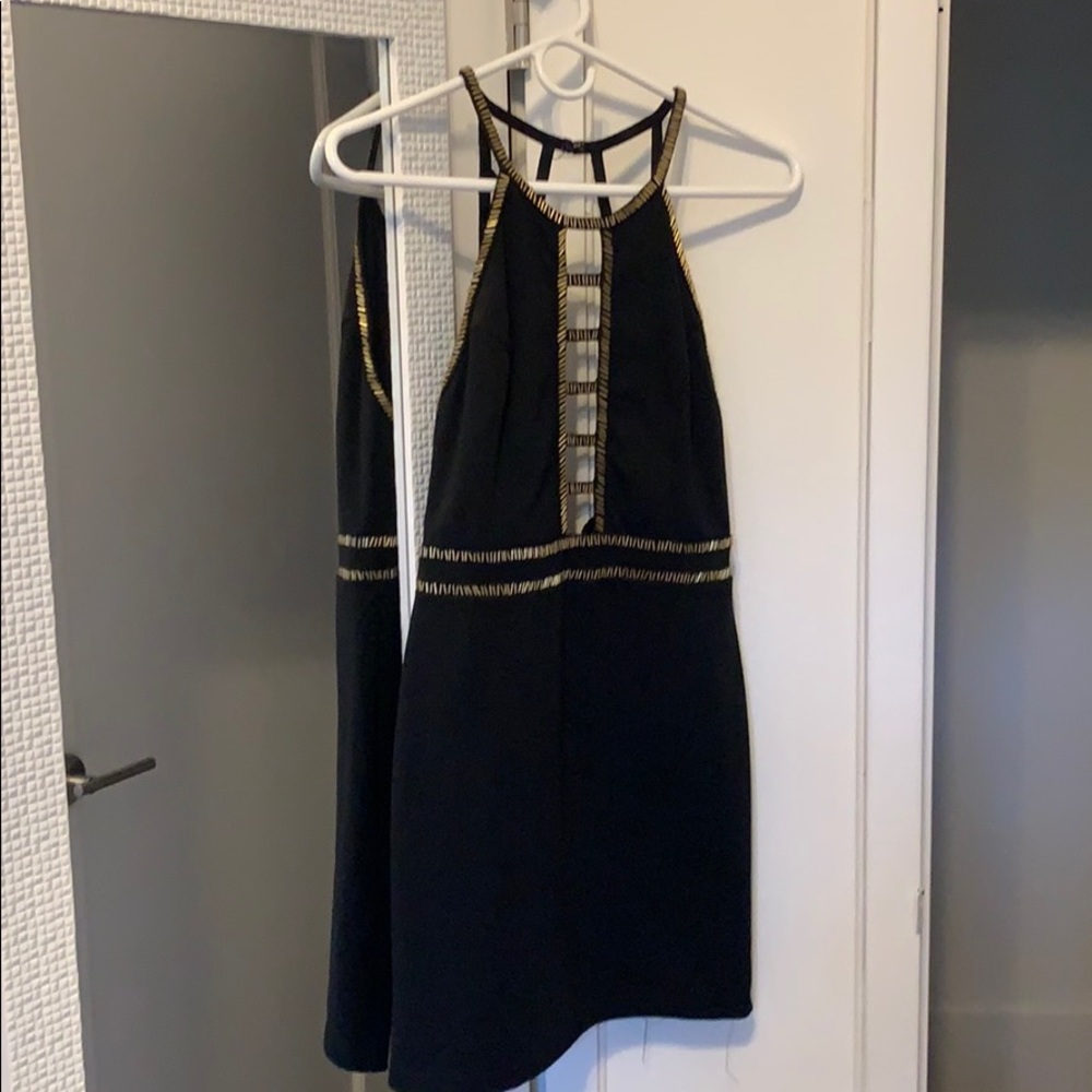 Cute black mini dress